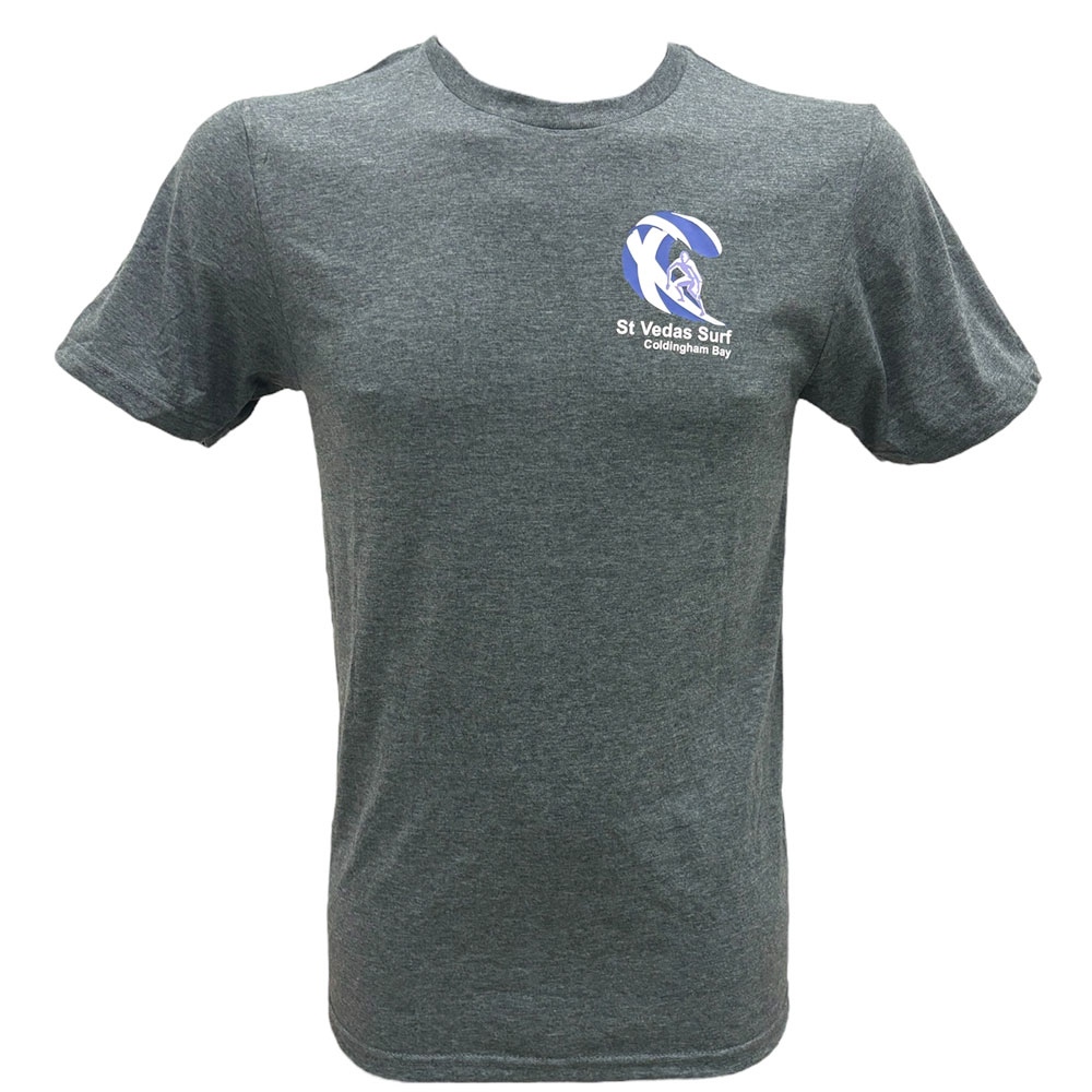 St Vedas Surf T-shirt - Dark Heather