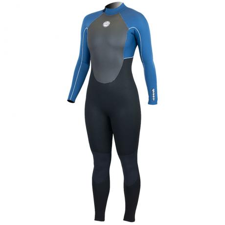 Alder 5-4-3mm Stealth Ladies Wetsuit - Blue