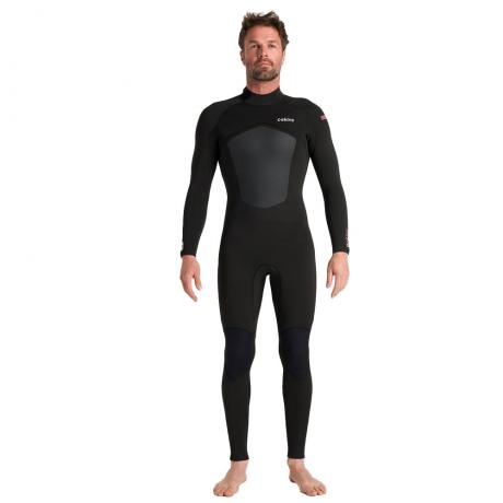 C Skins NuWave Legend 5-4mm Mens Wetsuit In Neon Flare