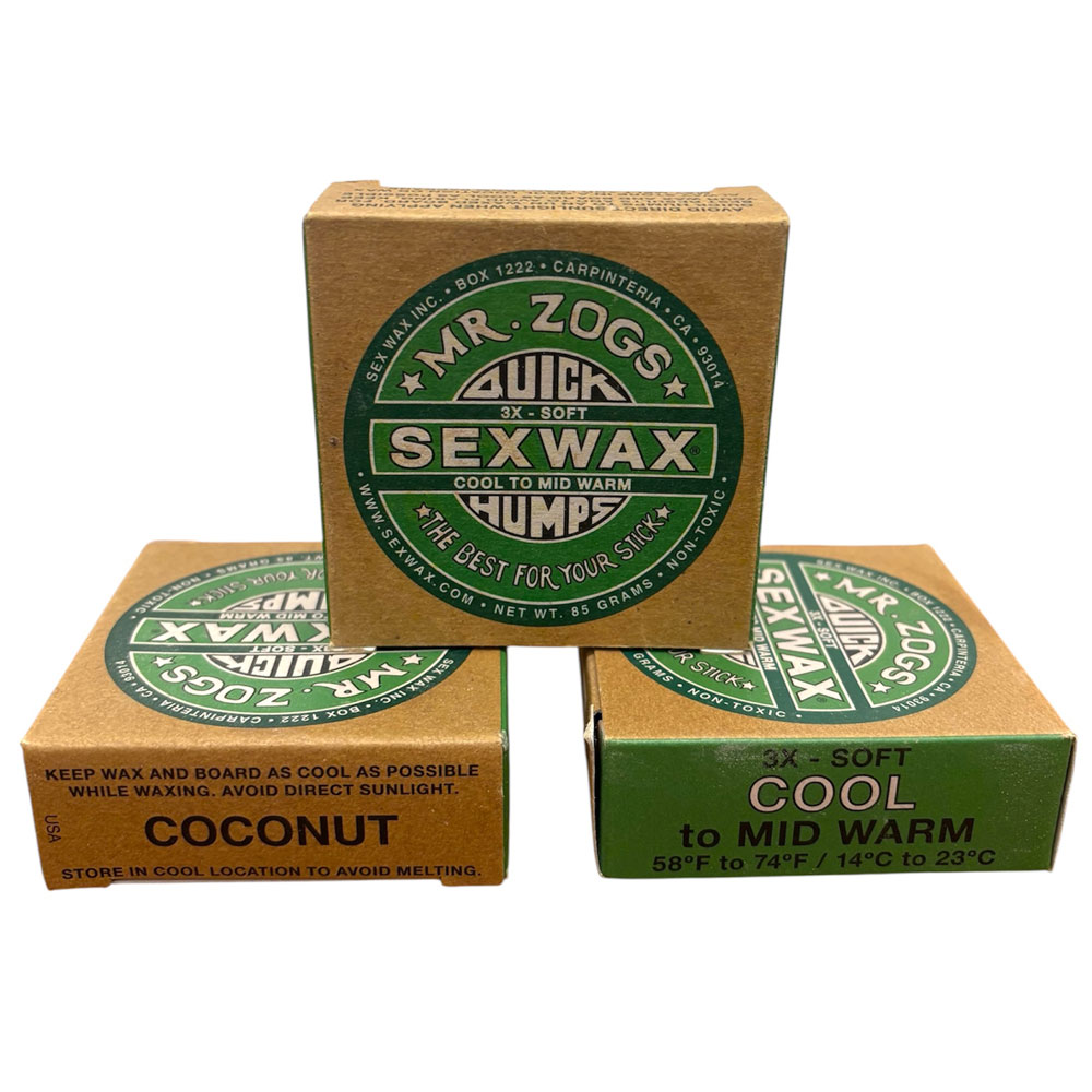 Mr Zogs Sex Wax 3X Cool To Mid Warm Water