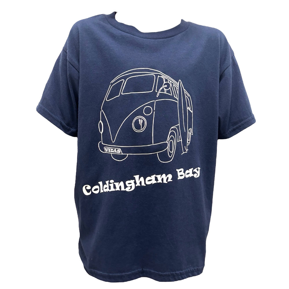St-Vedas-Camper-Van-In-Navy-Childrens-tshirt.jpg