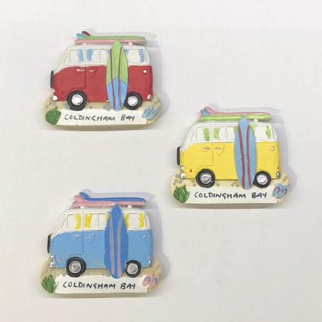Surf Bus Fridge Magnet Colour Options