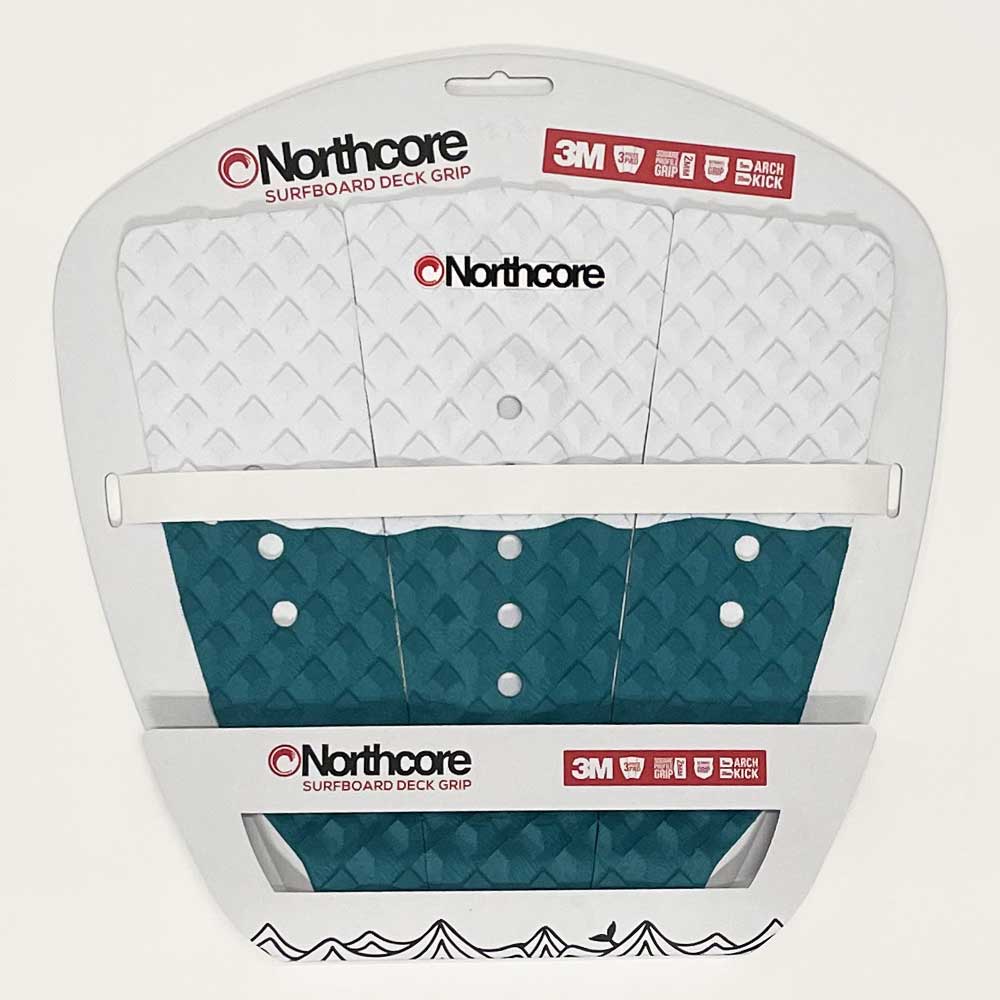 Northcore 3 Piece Ultimate Surfboard Deck Pad - The Wave