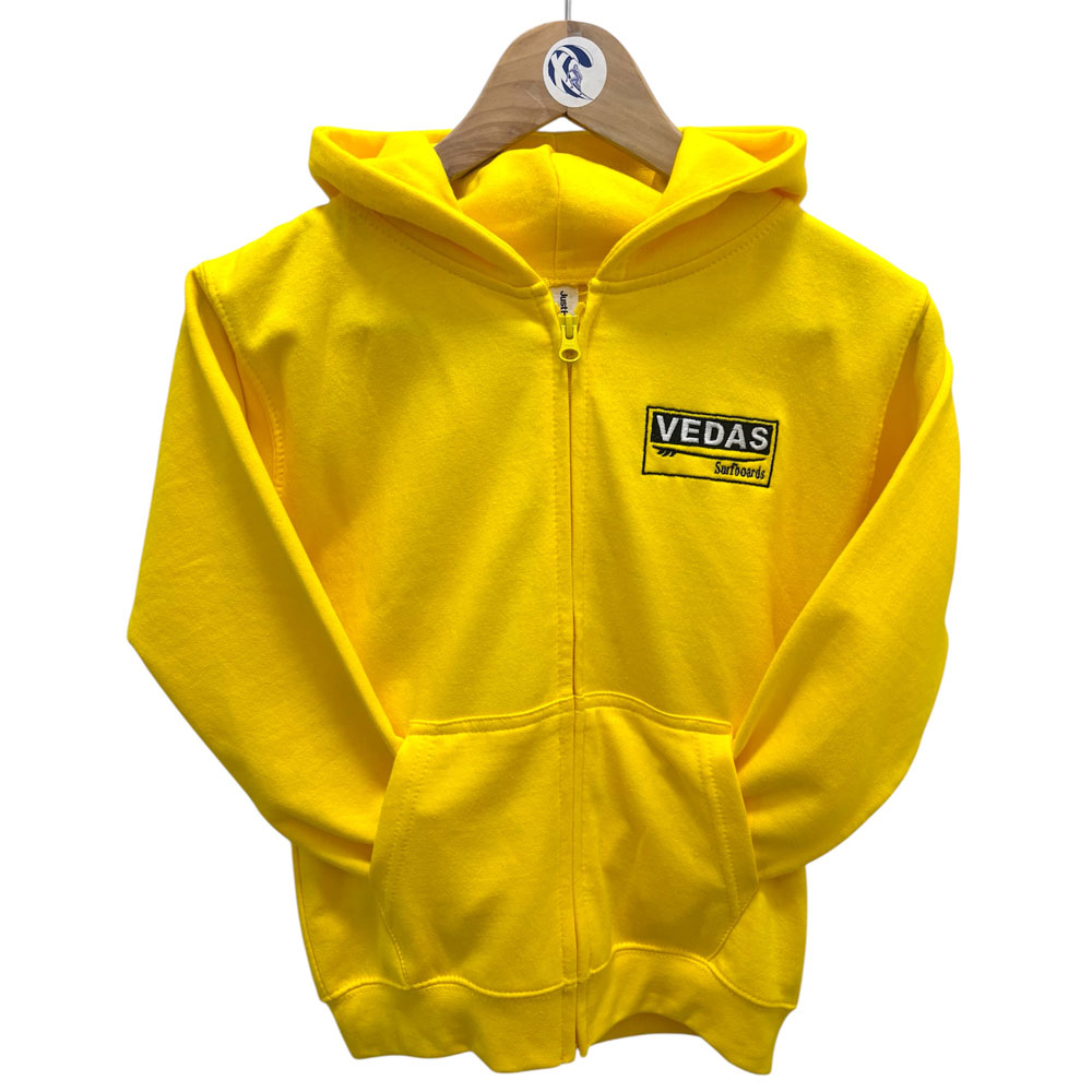 Vedas Surfboards Junior Sun Yellow Zippy