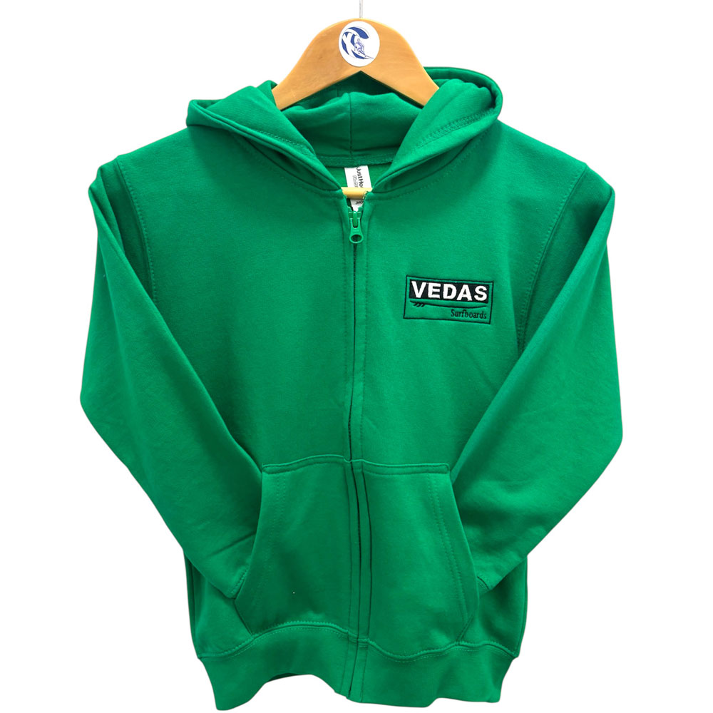 Vedas Surfboards Junior Kelly Green Zippy