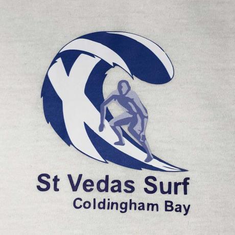 St Vedas Surf White T-Shirt